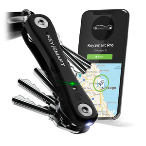 Amazon.com: KeySmart Pro- Compact Smart Trackable Key Holder w LED Flashlight & Tile Bluetooth Key Finder Technology, EDC Key Organizer, Other Mini Tools & Accessories for Men, Husband & Dad : Tools
